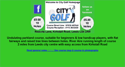 Desktop Screenshot of citygolfleeds.co.uk